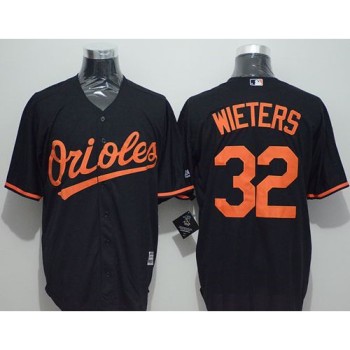 Orioles #32 Matt Wieters Black New Cool Base Stitched MLB Jersey Orioles #32 Matt Wieters Black New Cool Base Stitched MLB Jersey