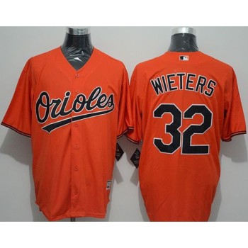Orioles #32 Matt Wieters Orange New Cool Base Stitched MLB Jersey Orioles #32 Matt Wieters Orange New Cool Base Stitched MLB Jersey