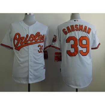 Orioles #39 Kevin Gausman White Cool Base Stitched MLB Jersey Orioles #39 Kevin Gausman White Cool Base Stitched MLB Jersey
