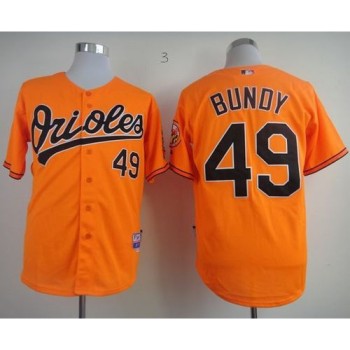 Orioles #49 Dylan Bundy Orange Cool Base Stitched MLB Jersey Orioles #49 Dylan Bundy Orange Cool Base Stitched MLB Jersey