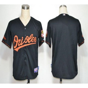 Orioles Blank Black Cool Base Stitched MLB Jersey Orioles Blank Black Cool Base Stitched MLB Jersey