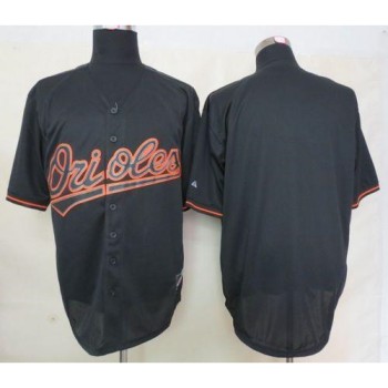 Orioles Blank Black Fashion Stitched MLB Jersey Orioles Blank Black Fashion Stitched MLB Jersey