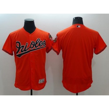 Orioles Blank Orange Flexbase Authentic Collection Stitched MLB Jersey Orioles Blank Orange Flexbase Authentic Collection Stitched MLB Jersey