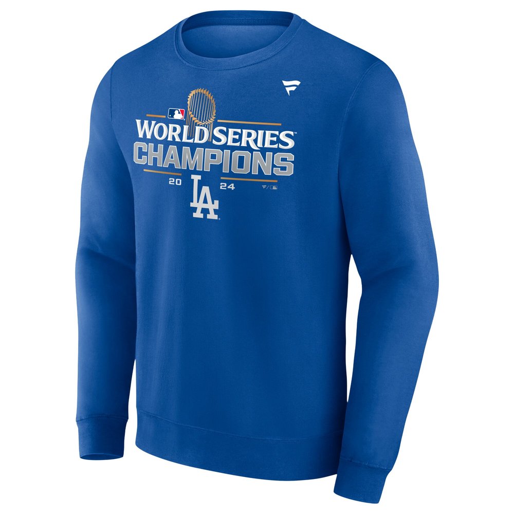 Men's Los Angeles Dodgers Royal 2024 World Series Champions Sweatshirt Men's Los Angeles Dodgers Royal 2024 World Series Champions Sweatshirt