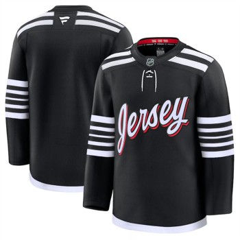 Men's New Jersey Devils Blank Black 2024-25 Alternate Stitched Hockey Premium Jersey Men's New Jersey Devils Blank Black 2024-25 Alternate Stitched Hockey Premium Jersey
