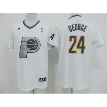 Pacers #24 Paul George White 2013 Christmas Day Swingman Stitched NBA Jersey Pacers #24 Paul George White 2013 Christmas Day Swingman Stitched NBA Jersey