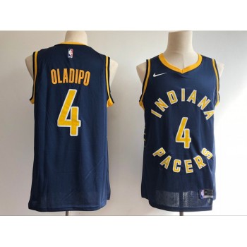 Pacers #4 Victor Oladipo Navy Swingman Stitched Jersey Pacers #4 Victor Oladipo Navy Swingman Stitched Jersey