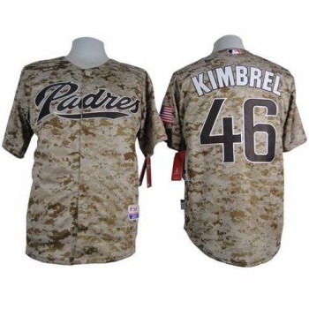 Padres #46 Craig Kimbrel Camo Alternate 2 Cool Base Stitched MLB Jersey Padres #46 Craig Kimbrel Camo Alternate 2 Cool Base Stitched MLB Jersey
