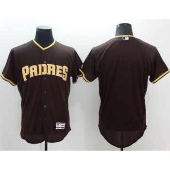 Padres Blank Brown Flexbase Authentic Collection Stitched MLB Jersey Padres Blank Brown Flexbase Authentic Collection Stitched MLB Jersey