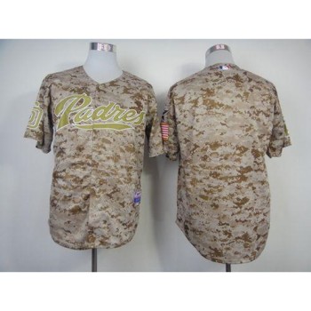 Padres Blank Camo Alternate 2 Cool Base Stitched MLB Jersey Padres Blank Camo Alternate 2 Cool Base Stitched MLB Jersey