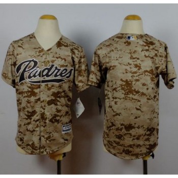 Padres Blank Camo Alternate 2 Stitched Youth MLB Jersey Padres Blank Camo Alternate 2 Stitched Youth MLB Jersey
