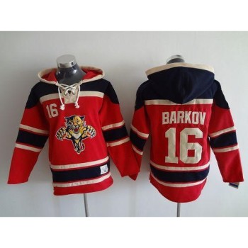 Panthers #16 Aleksander Barkov Red Sawyer Hooded Sweatshirt Stitched NHL Jersey Panthers #16 Aleksander Barkov Red Sawyer Hooded Sweatshirt Stitched NHL Jersey
