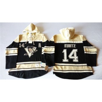 Penguins #14 Chris Kunitz Black Sawyer Hooded Sweatshirt Stitched NHL Jersey Penguins #14 Chris Kunitz Black Sawyer Hooded Sweatshirt Stitched NHL Jersey