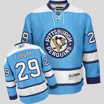 Penguins #29 Andre Fleury Stitched Blue Youth NHL Jersey Penguins #29 Andre Fleury Stitched Blue Youth NHL Jersey