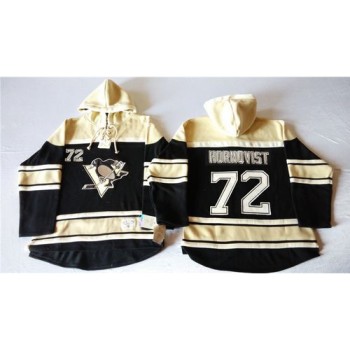 Penguins #72 Patric Hornqvist Black Sawyer Hooded Sweatshirt Stitched NHL Jersey Penguins #72 Patric Hornqvist Black Sawyer Hooded Sweatshirt Stitched NHL Jersey