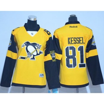 Penguins #81 Phil Kessel Gold 2017 Stadium Series Women's Stitched NHL Jersey Penguins #81 Phil Kessel Gold 2017 Stadium Series Women's Stitched NHL Jersey