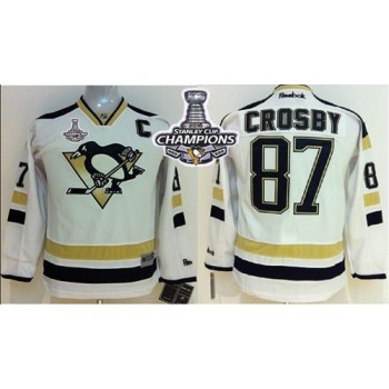 Penguins #87 Sidney Crosby White 2014 Stadium Series 2016 Stanley Cup Champions Stitched Youth NHL Jersey Penguins #87 Sidney Crosby White 2014 Stadium Series 2016 Stanley Cup Champions Stitched Youth NHL Jersey