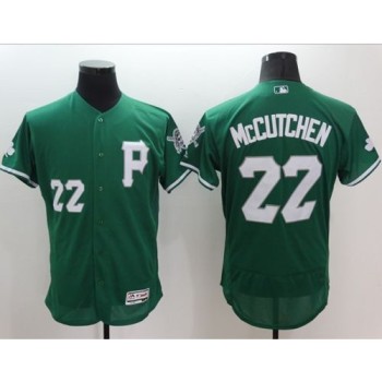 Pirates #22 Andrew McCutchen Green Celtic Flexbase Authentic Collection Stitched MLB Jersey Pirates #22 Andrew McCutchen Green Celtic Flexbase Authentic Collection Stitched MLB Jersey
