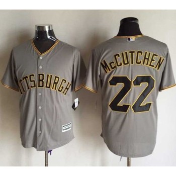 Pirates #22 Andrew McCutchen Grey New Cool Base Stitched MLB Jersey Pirates #22 Andrew McCutchen Grey New Cool Base Stitched MLB Jersey