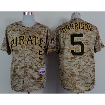 Pirates #5 Josh Harrison Camo Alternate Cool Base Stitched MLB Jersey Pirates #5 Josh Harrison Camo Alternate Cool Base Stitched MLB Jersey