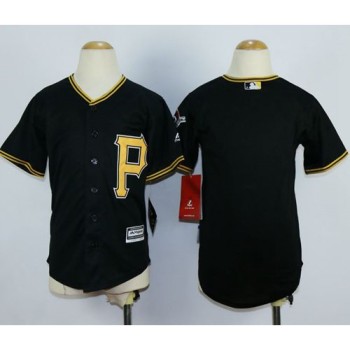 Pirates Blank Black Cool Base Stitched Youth MLB Jersey Pirates Blank Black Cool Base Stitched Youth MLB Jersey
