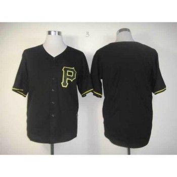 Pirates Blank Black Fashion Stitched MLB Jersey Pirates Blank Black Fashion Stitched MLB Jersey