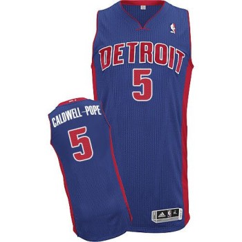 Pistons #5 Kentavious Caldwell-Pope Blue Stitched NBA Jersey Pistons #5 Kentavious Caldwell-Pope Blue Stitched NBA Jersey