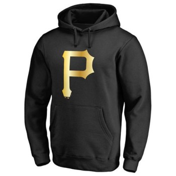 Pittsburgh Pirates Gold Collection Pullover Hoodie Black Pittsburgh Pirates Gold Collection Pullover Hoodie Black