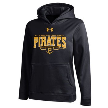 Pittsburgh Pirates Under Armou Fleece Black MLB Hoodie Pittsburgh Pirates Under Armou Fleece Black MLB Hoodie