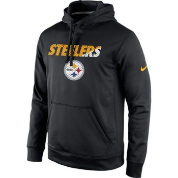 Pittsburgh Steelers Kick Off Staff Performance Pullover Hoodie Black