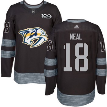 Predators #18 James Neal Black 1917-2017 100th Anniversary Stitched NHL Jersey Predators #18 James Neal Black 1917-2017 100th Anniversary Stitched NHL Jersey