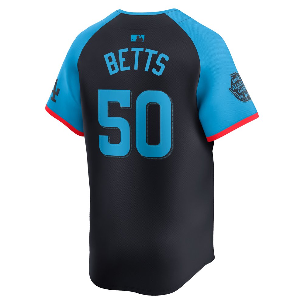 Men's National League #50 Mookie Betts Navy 2024 MLB All-Star Game Limited Player Jersey Men's National League #50 Mookie Betts Navy 2024 MLB All-Star Game Limited Player Jersey