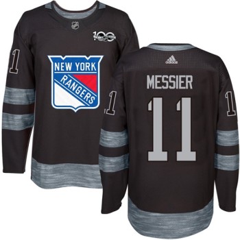 Rangers #11 Mark Messier Black 1917-2017 100th Anniversary Stitched NHL Jersey Rangers #11 Mark Messier Black 1917-2017 100th Anniversary Stitched NHL Jersey
