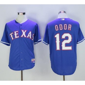 Rangers #12 Rougned Odor Blue Cool Base Stitched MLB Jersey Rangers #12 Rougned Odor Blue Cool Base Stitched MLB Jersey