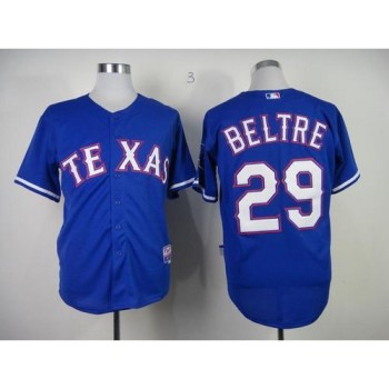 Rangers #29 Adrian Beltre Blue Cool Base Stitched MLB Jersey Rangers #29 Adrian Beltre Blue Cool Base Stitched MLB Jersey