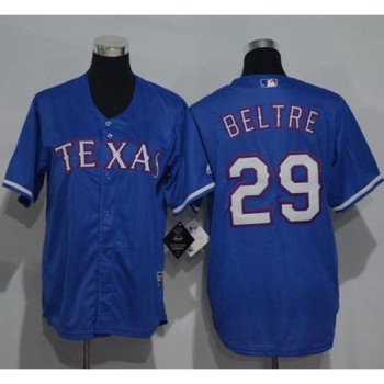 Rangers #29 Adrian Beltre Blue Cool Base Stitched Youth MLB Jersey Rangers #29 Adrian Beltre Blue Cool Base Stitched Youth MLB Jersey