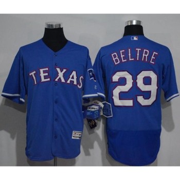 Rangers #29 Adrian Beltre Blue Flexbase Authentic Collection Stitched MLB Jersey Rangers #29 Adrian Beltre Blue Flexbase Authentic Collection Stitched MLB Jersey