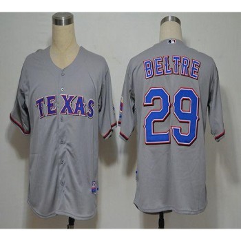 Rangers #29 Adrian Beltre Grey Cool Base Stitched MLB Jersey Rangers #29 Adrian Beltre Grey Cool Base Stitched MLB Jersey
