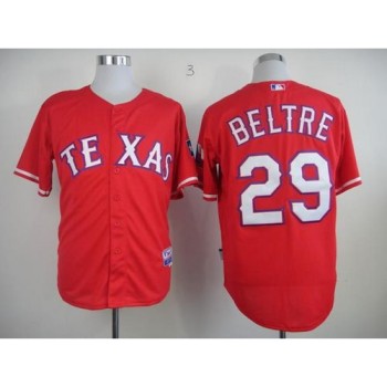 Rangers #29 Adrian Beltre Red Cool Base Stitched MLB Jersey Rangers #29 Adrian Beltre Red Cool Base Stitched MLB Jersey