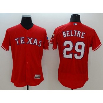 Rangers #29 Adrian Beltre Red Flexbase Authentic Collection Stitched MLB Jersey Rangers #29 Adrian Beltre Red Flexbase Authentic Collection Stitched MLB Jersey