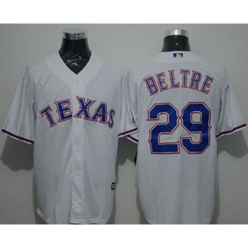 Rangers #29 Adrian Beltre White New Cool Base Stitched MLB Jersey Rangers #29 Adrian Beltre White New Cool Base Stitched MLB Jersey