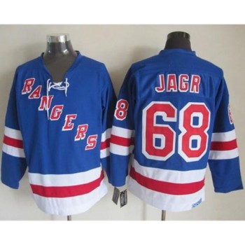 Rangers #68 Jaromir Jagr Light Blue CCM Throwback Stitched NHL Jersey Rangers #68 Jaromir Jagr Light Blue CCM Throwback Stitched NHL Jersey