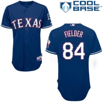 Rangers #84 Prince Fielder Blue Cool Base Stitched MLB Jersey Rangers #84 Prince Fielder Blue Cool Base Stitched MLB Jersey