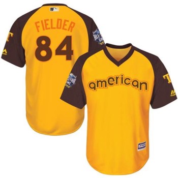 Rangers #84 Prince Fielder Gold 2016 All-Star American League Stitched Youth MLB Jersey Rangers #84 Prince Fielder Gold 2016 All-Star American League Stitched Youth MLB Jersey