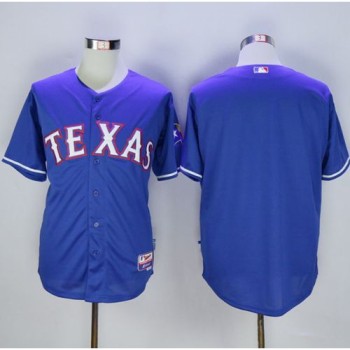 Rangers Blank Blue 40th Anniversary Patch Stitched MLB Jersey Rangers Blank Blue 40th Anniversary Patch Stitched MLB Jersey