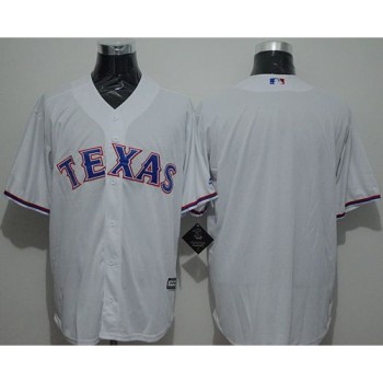 Rangers Blank White New Cool Base Stitched MLB Jersey Rangers Blank White New Cool Base Stitched MLB Jersey