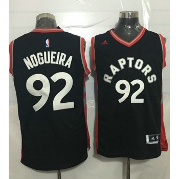Raptors #92 Lucas Nogueira Black Stitched NBA Jersey Raptors #92 Lucas Nogueira Black Stitched NBA Jersey