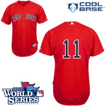 Red Sox #11 Clay Buchholz Red Cool Base 2013 World Series Patch Stitched MLB Jersey Red Sox #11 Clay Buchholz Red Cool Base 2013 World Series Patch Stitched MLB Jersey