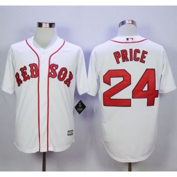 Red Sox #24 David Price White New Cool Base Stitched MLB Jersey Red Sox #24 David Price White New Cool Base Stitched MLB Jersey