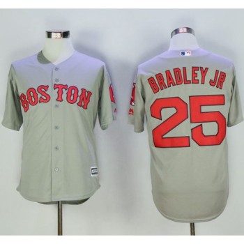 Red Sox #25 Jackie Bradley Jr Grey New Cool Base Stitched MLB Jersey Red Sox #25 Jackie Bradley Jr Grey New Cool Base Stitched MLB Jersey